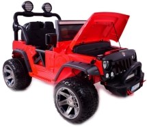 Электромобиль Jeep Wrangler Red 2WD - SX1718-S