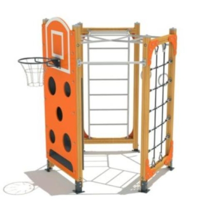 Гимнастический комплекс ДСК-03-2 для уличных спортивных площадок, фото 1