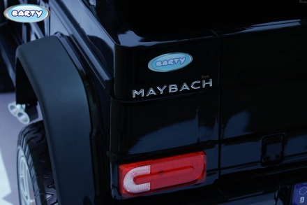 Электромобиль Mercedes-Maybach G 650 Landaulet 4WD (Черный глянец) A100, фото 6