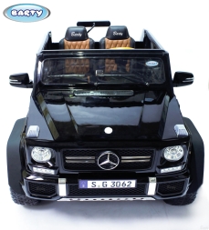 Электромобиль Mercedes-Maybach G 650 Landaulet 4WD (Черный глянец) A100, фото 4