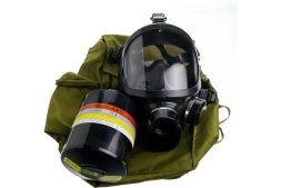 Противогаз фильтрующий БРИЗ &quot;-3301(ППФ)&quot; марки А3В3Е3AXР3 R D с лицевой частью &quot;-4301М(ППМ)&quot; категория 2 и с соединительной трубкой 500103018