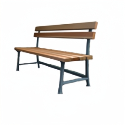Лавочка со спинкой 800х400х1450