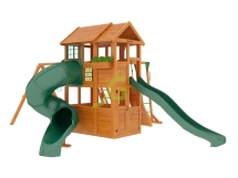 Детская площадка IgraGrad Клубный домик 2 с трубой и рукоходом