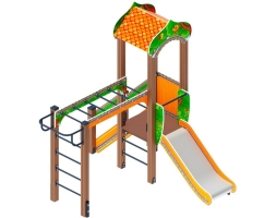 Детская игровая площадка Полянка ДИК 1.16.05-01 Н 750, фото 4