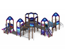 Детская игровая площадка Космопорт Космос ДИК 2.14.03-02 H=750 H=1200