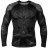 Рашгард Venum Gladiator Black/Black L/S