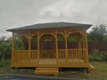 Прямоугольная беседка Раванг Прямоугольная беседка Раванг
