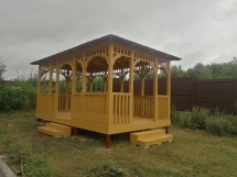 Прямоугольная беседка Раванг Прямоугольная беседка Раванг