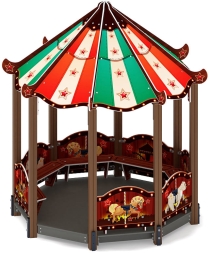 Беседка-пагода Карнавал (Шапито) - МФ 10.22.01-01, фото 1 Беседка-пагода Карнавал (Шапито) - МФ 10.22.01-01, фото 1