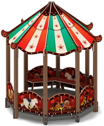 Беседка-пагода Карнавал (Шапито) - МФ 10.22.01-01, фото 3