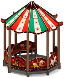 Беседка-пагода Карнавал (Шапито) - МФ 10.22.01-01, фото 2 Беседка-пагода Карнавал (Шапито) - МФ 10.22.01-01, фото 2