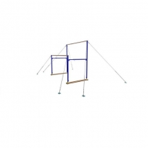 Брусья гимнастические женские на растяжках дерев.жерди