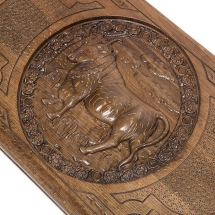 Нарды резные "Зодиак Телец", Ustyan Нарды резные "Зодиак Телец", Ustyan