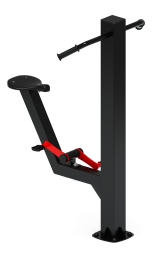 Вело (красный) - Уличный тренажер - СТ 016-11.И1, фото 5 Вело (красный) - Уличный тренажер - СТ 016-11.И1, фото 5