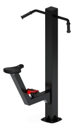 Вело (красный) - Уличный тренажер - СТ 016-11.И1, фото 4 Вело (красный) - Уличный тренажер - СТ 016-11.И1, фото 4