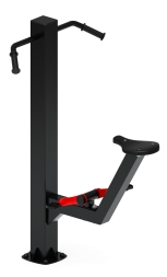 Вело (красный) - Уличный тренажер - СТ 016-11.И1, фото 3 Вело (красный) - Уличный тренажер - СТ 016-11.И1, фото 3