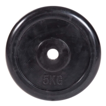 Диск обрезиненный ZSO черный Classic  D-26,  5 кг