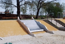 Горка на склон "Дельфин" Горка на склон "Дельфин"