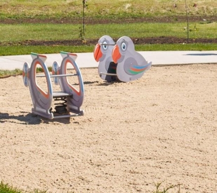 Качели на пружине Какаду КЧ042.00 для детских площадок, фото 3