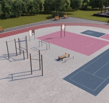 Спортивная площадка ВФСК-1