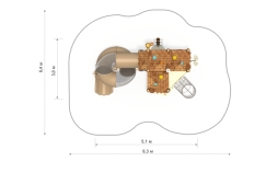FUN-terra Игровой комплекс ЭКО-01 детский, фото 6