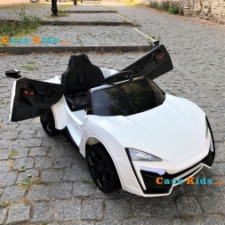 Электромобиль Lykan Hypersport QLS 5188 белый, фото 7