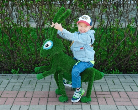 Топиари кузнечик Рики - газон Eco, фото 4