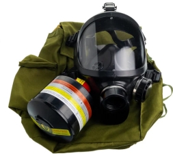 Противогаз фильтрующий БРИЗ &quot;-3301(ППФ)&quot; марки А2В2Е2Р3 R D с лицевой частью &quot;-4301М(ППМ)&quot; категория 2 500103021