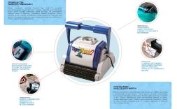 Робот пылесос Hayward TigerShark 2 (Рез. валик), фото 4