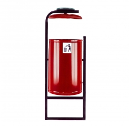 Урна уличная «Космос» вкапываемая с фиксатором (21 л), цвет бронза антик, фото 1 Урна уличная «Космос» вкапываемая с фиксатором (21 л), цвет бронза антик, фото 1