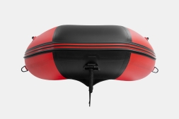 Gladiator B 330 AL LIGHT Красно-черный моторная лодка ПВХ Алюминиевый пайол, фото 3