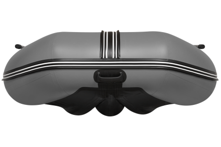 Моторная лодка ПВХ Фрегат 370 FM Light (ФМ Лайт) НДНД Про Серый, фото 3