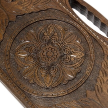 Нарды резные "Армянский узор 5" с ручкой 60, Haleyan Нарды резные "Армянский узор 5" с ручкой 60, Haleyan