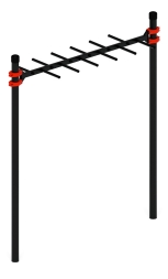 Воркаут 89 красный ВТ 11.10-01, фото 1 Воркаут 89 красный ВТ 11.10-01, фото 1