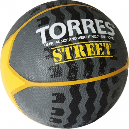 Мяч баскетбольный TORRES STREET, р.7 B02417, фото 3