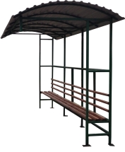 Остановка автобусная открытая 01 Остановка автобусная открытая 01