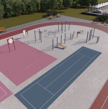 Спортивная площадка ВФСК-2