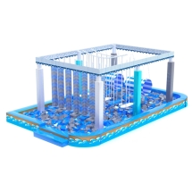 Ниндзя-парк &quot;Лазурный&quot; 31,5 м.кв. (7x4,5x3 м)