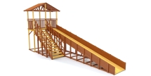 Зимняя горка Савушка Зима 8/1 Махагон/сосна Зимняя горка Савушка Зима 8/1 Махагон/сосна
