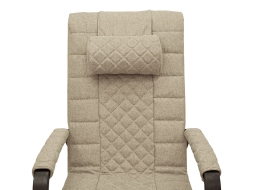 Массажное кресло качалка FUJIMO SOHO DELUXE F2000 TCFA Бежевый, фото 7 Массажное кресло качалка FUJIMO SOHO DELUXE F2000 TCFA Бежевый, фото 7