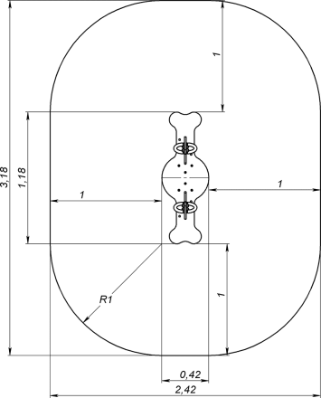 Качели Балансир ДС009 для детской уличной площадки, фото 4