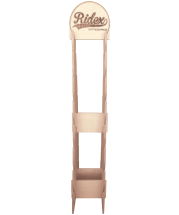 Стойка для скейтбордов Пирамида, островная, 184 см