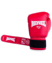Перчатки боксерские RV-101, 12oz, к/з, красные, фото 5