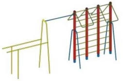 Спортивный комплекс 1 СКС 073 для уличной площадки