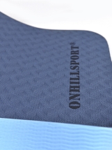 Коврик для йоги TPE  183*61*06 см 2-х слойный