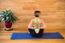 Коврик для йоги TPE  183*61*06 см 2-х слойный