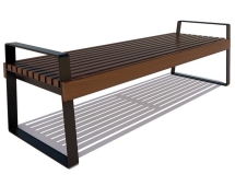 Банкетка Белгород, Лиственница 2 м