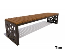 Скамейка садовая Адлер, Сосна 1,5 м