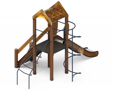 Детская игровая площадка Играйте с нами Эко ДИК 2.01.1.04-02 H=1200, фото 3