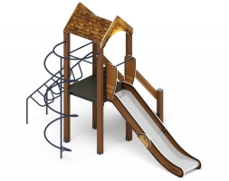 Детская игровая площадка Играйте с нами Эко ДИК 2.01.1.04-02 H=1200, фото 1